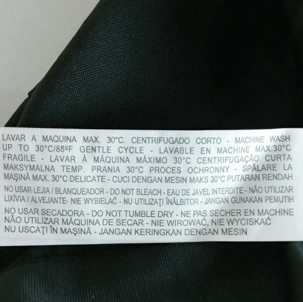 Zara Basic Collection Skirt With Side Roushing - image 8